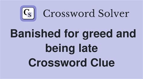 Greed or envy crossword clue. Things To Know About Greed or envy crossword clue. 